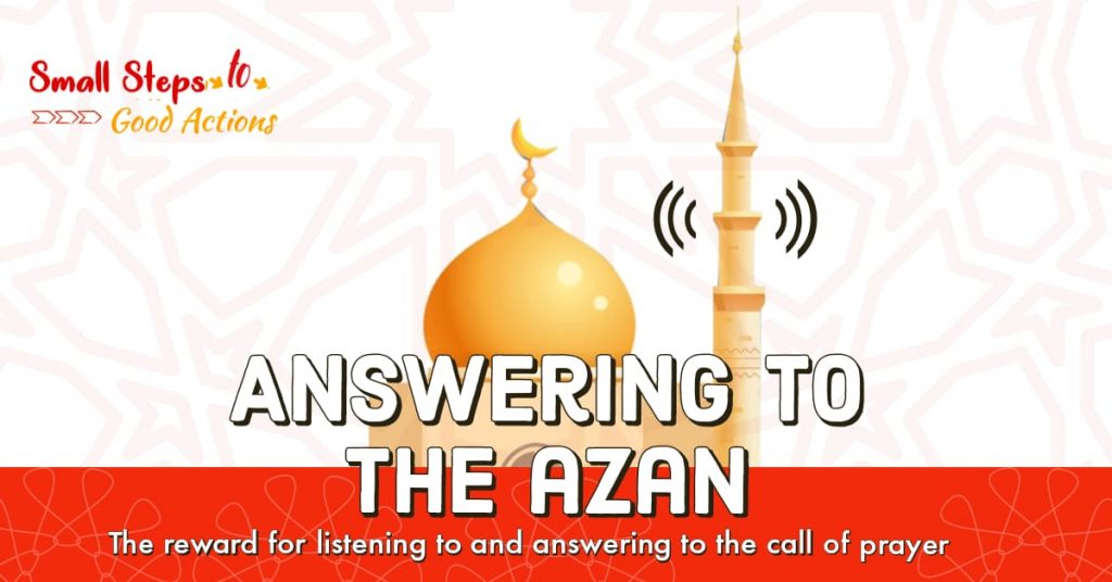 Answering to the Adhaan