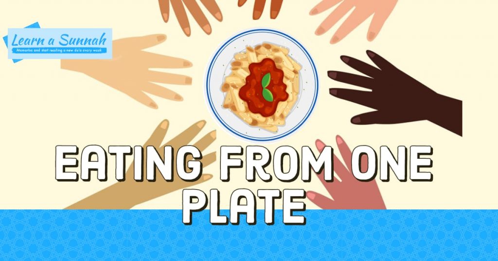 Eat Together from One Plate