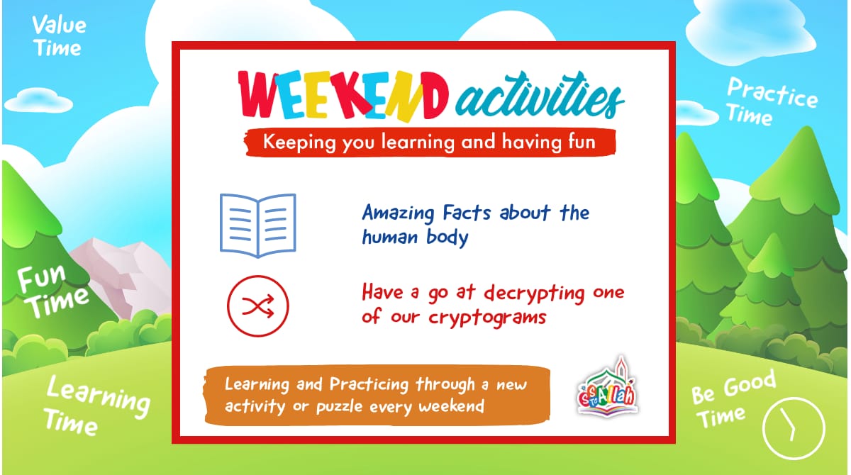 Weekend Activity – Week 10