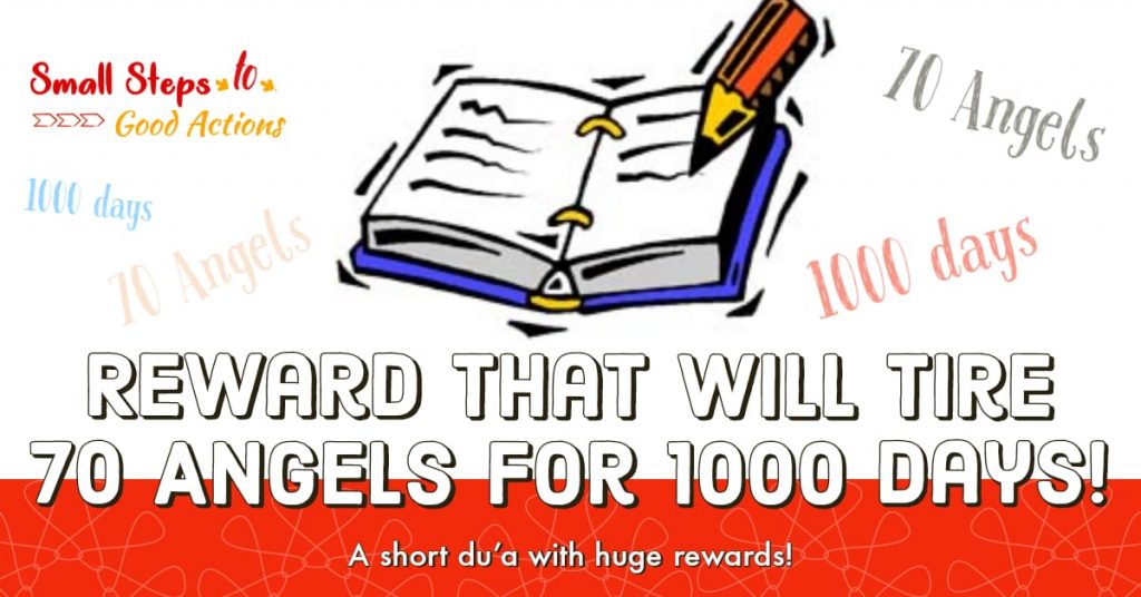 Reward to tire 70 Angels for 1000 days