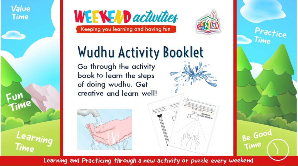 15. Weekend Activity – Wudhu Activity Book