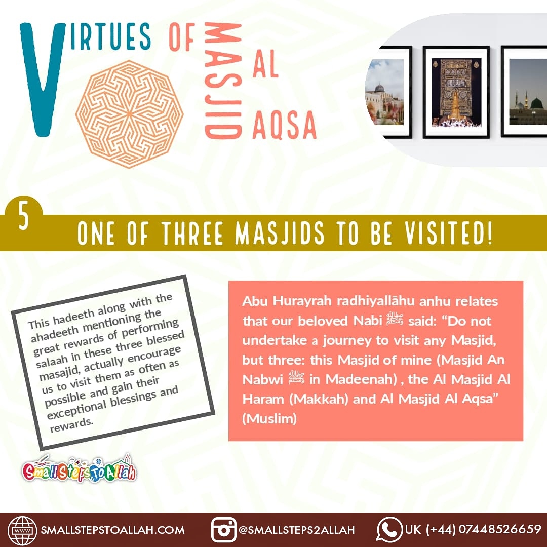 Virtues of Masjid Al Aqsa - 5