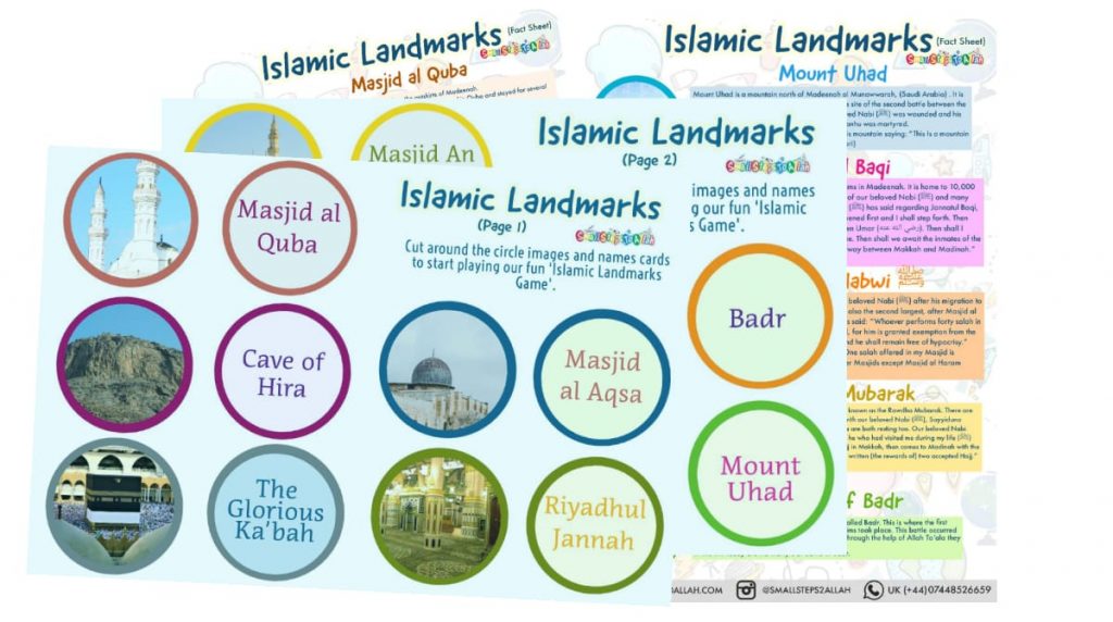 Islamic Landmarks Memory Game