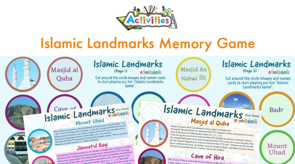 Islamic Landmarks Memory Game