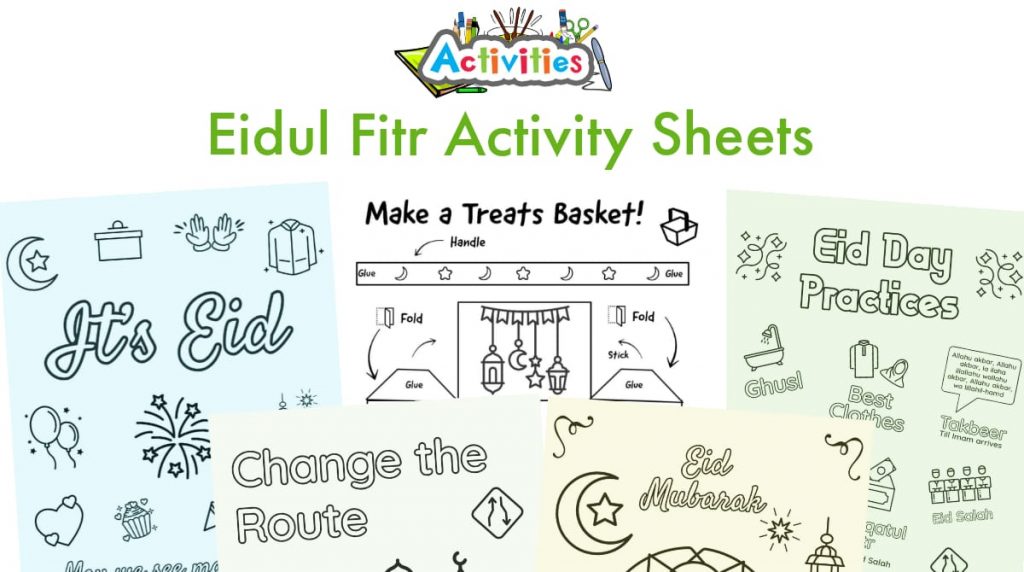 Eidul Fitr Activity Sheets