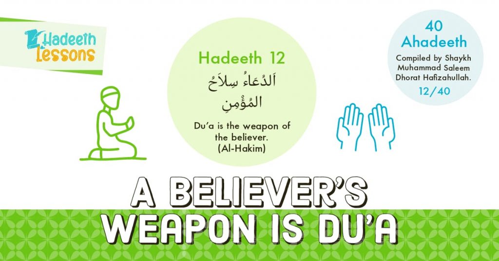 A Believer’s weapon is Du’a