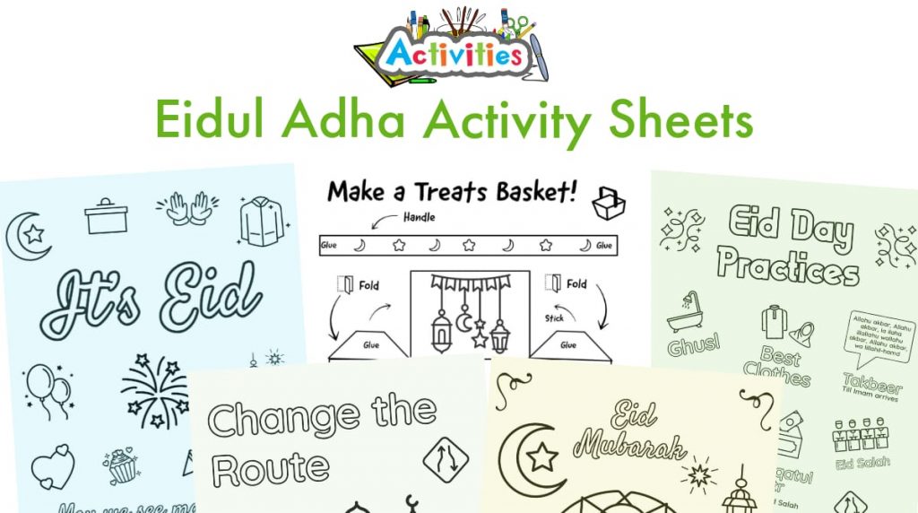 Eidul Adha Activity Sheets