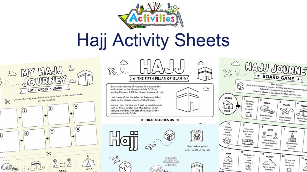 Hajj Activity Sheets